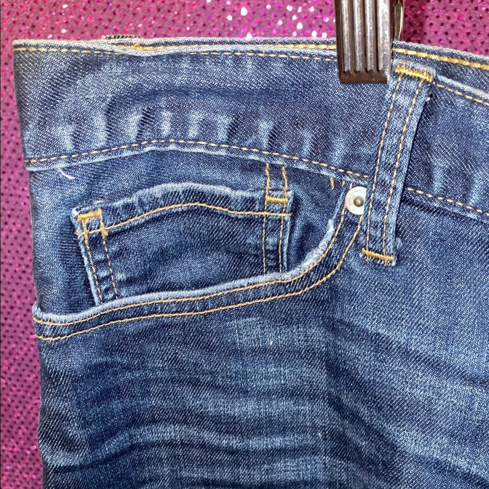 USED Lucky Brand Blue Jean Shorts for Women - Picture 4 of 8